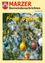Ein Poster mit bunten Ostereiern, die an einem Ast mit weißen Blüten hängen. Der Postertext 'Frohe Ostern!' ist in fetten gelben Buchstaben geschrieben.