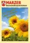 Ein Plakat mit Sonnenblumen und blauem Himmel, mit dem Text 'Wir wünschen einen schönen Sommer!' in gelber Schrift. Das Plakat stammt aus 'Gemachnachrichten', Folge 165, Juli 2023.