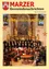 Ein Chor und Orchester treten in einer Kirche auf, mit goldenen Statuen und Buntglasfenstern im Hintergrund, der Text 'Frohe Weihnachten' ist gelb geschrieben.