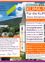 Ein Werbeplakat für die Klima-Energie-Modellregion Schöcklland mit einer malerischen Landschaft, einer Kirche und Bergen, einem QR-Code und einem Formular zur Teilnahme an Energieeffizienzinitiativen.