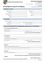 Ein Formular mit Abschnitten für persönliche Informationen, Hundedetails und eine Anfrage für Hundebetreuungsdienste. Es enthält Felder für Namen, Adressen, Kontaktdaten und Geschäftsdetails. Das Formular ist übersichtlich mit klaren Überschriften.