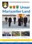 Eine Gruppe von Männern in formeller Kleidung vor einem Gebäude. Der Text lautet 'Unser Mariazeller Land'. Unter dem Bild befinden sich kleinere Bilder von Menschen und Text über einen Wechsel des Geschäftsführers und einen Sommerkindergarten.