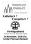 Plakat für eine Vortragsveranstaltung mit dem Titel 'Pfarrblatt', das ein Kreuz und ein Boot zeigt, mit dem Datum November/Dezember 2008 und einer Frage zu Katholizismus und Evangelikalismus.