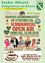 Plakat für das SV Stiftungtal Open Air-Event am 22.08.2026 mit verschiedenen Künstlern und einem Kinderprogramm. Die Veranstaltung findet auf dem Sportplatz 8081 HLG. Kreuz A.W. um 16:30 Uhr statt.
