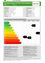 Ein Diagramm, das den spezifischen Referenzheizwärmebedarf, den Primärenergiebedarf, die CO2-Emissionen und den Gesamtenergieeffizienzfaktor unter Standardklimabedingungen zeigt. Das Diagramm umfasst Energieeffizienzklassen von A++ bis G.