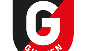 The Union Gurten logo features a stylized 'G' in white, set against a black background with a red diagonal stripe. The word 'UNION' is written in bold white letters above the 'G'.