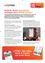 Ein Flyer, der die CITYS-App bewirbt und ihre Funktionen zum Melden von Problemen wie einer kaputten Straßenlaterne oder einem vermüllten Park an die Gemeinschaft zeigt. Der Flyer enthält ein Foto eines Mannes, der die App auf seinem Handy benutzt.