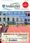 Plakat für den Sporttag in Feldkirchen am 26. September 2026, mit Kindern, die auf einer Laufbahn laufen, Zuschauern und einem Gebäude im Hintergrund.