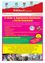 Plakat für das 21. Kinder- & Jugendsommer-Abschlussfest und Generationenfest in Wies mit Spielen, Sport und Spaß für alle Teilnehmer und Anwohner. Die Veranstaltung umfasst ein Team-Auftritt, Gewinnspiele und ein generationsübergreifendes Mannschaftsspiel.