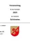 Ein Dokument mit dem Titel 'Vorschlag für das Finanzjahr 2025' für die Gemeinde Schönwies, mit einem Wappen und demografischen Informationen.