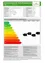 Das Bild zeigt eine Tabelle mit verschiedenen Details über ein Gebäude, einschließlich Adresse, Baujahr und Energieeffizienzklassen. Es zeigt spezifischen Heizwärmebedarf, Primärenergiebedarf, Kohlendioxidemissionen und Gesamtenergieeffizienzfaktor. Die Tabelle ist in Abschnitte mit verschiedenen Energieeffizienzklassen von A++ bis G unterteilt.