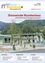 Ein Flyer für die Gemeinde Rundschau, eine Gemeindezeitung aus der Gemeinde Payerbach, mit einem modernen Gebäude mit Solarpanelen und Bäumen im Vordergrund.
