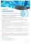 Eine Stellenausschreibung für eine Marketingposition bei Parktherme Bad Radkersburg, mit einem blau-schwarzen Hintergrund und einem Schwimmbadbild.