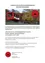 Ein Flyer für eine Stellenausschreibung im Besucherzentrum des Ernstbrunn Wildlife Parks. Der Flyer zeigt ein modernes rotes Gebäude mit Glaswänden vor dem Hintergrund von Herbstbäumen.