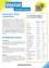 Ein Informationsposter zur Notfallvorsorge. Es enthält eine Liste von Artikeln, die für eine Krise vorrätig sein sollten, einschließlich Mehl, Reis, Zucker und Konserven. Es enthält auch eine Tabelle mit Beispielen für Notfalllebensmittel für zwei Wochen pro Person.