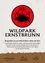 Ein Werbeplakat für Wildpark Ernstbrunn, mit einem roten Kreis und einem Wildschwein-Silhouette, und Text auf Deutsch.