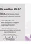 Ein Einstellungsposter für eine Position als pharmazeutisch-kaufmännische Assistentin, mit einem weißen Hintergrund und lila Blumendesigns. Der Text ist in Schwarz und enthält den Jobtitel, die Arbeitszeiten und einen Aufruf für interessierte Bewerber, ihre Bewerbungen per E-Mail zu senden.