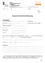 Ein Formular für die Verlängerung eines Bauantrags von der Gemeinde Ernstbrunn, Österreich. Das Formular enthält Abschnitte für persönliche Informationen, Kontaktdaten und den Grund für den Verlängerungsantrag.
