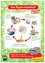 Ein Infografik, das den Papierrecyclingprozess zeigt. Es beginnt mit dem Sammeln von Papier in roten Behältern, sortiert es, verwendet es für Verpackungen und recycelt es schließlich zurück in neue Papierprodukte.