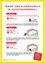 Ein Infografik mit drei Abschnitten: Warnung, Alarm und Voralarm. Jeder Abschnitt hat ein Symbol, eine Beschreibung und eine Dauer.