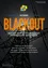 Ein Poster mit dunklem Hintergrund und einem gelben Logo, das NOZSV liest. Der Text 'Blackout' ist in fetten orangefarbenen Buchstaben geschrieben. Das Poster enthält auch den Text 'Ratgeber' und 'Was tun, wenn der Strom weg ist?'.
