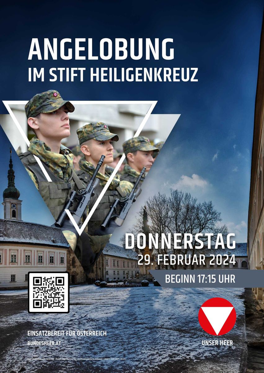 Bild enthält, Advertisement, Poster, Military, Gun, Weapon, QR Code, People, Military Uniform