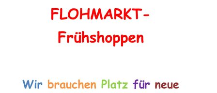 Ein Plakat, das einen Flohmarkt für Bücher in der Bibliothek Grodig am 10.10.2026 von 10:00 Uhr bis 14:00 Uhr ankündigt.