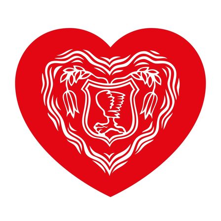 Bild enthält, Heart, Food, Ketchup