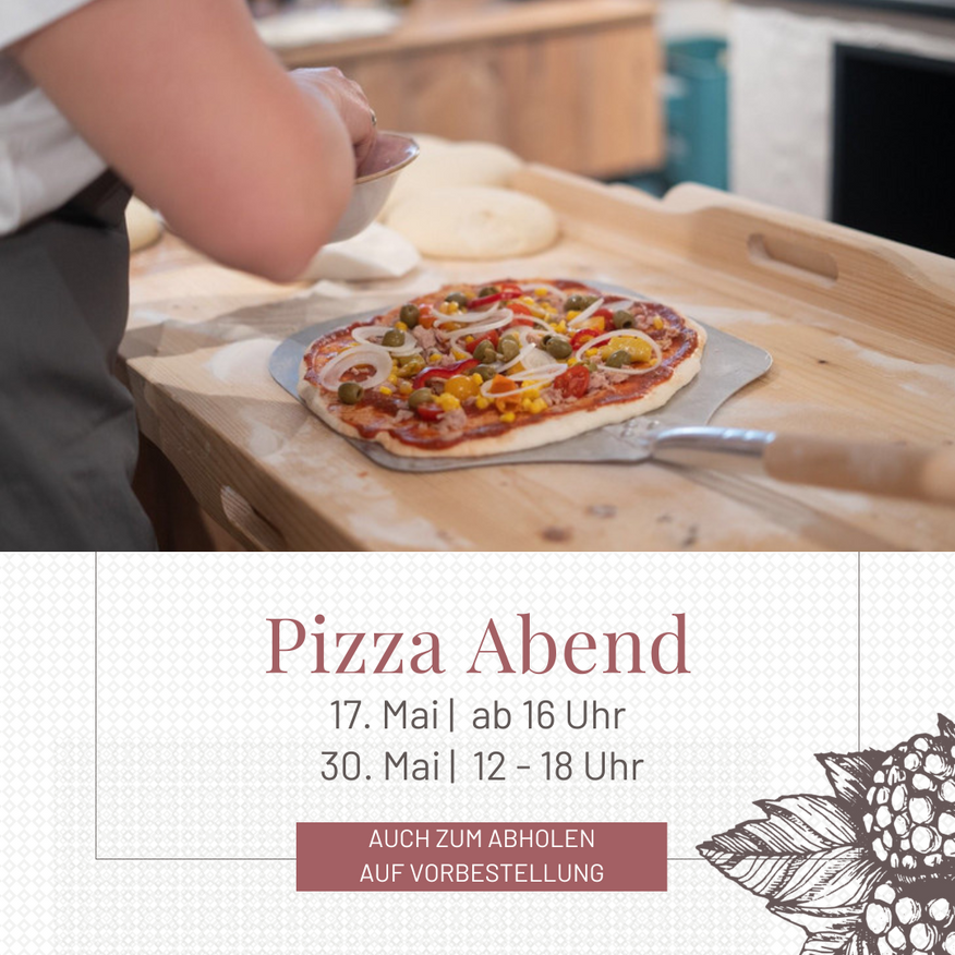 Bild enthält, Advertisement, Poster, Food, Pizza, Food Presentation, Person