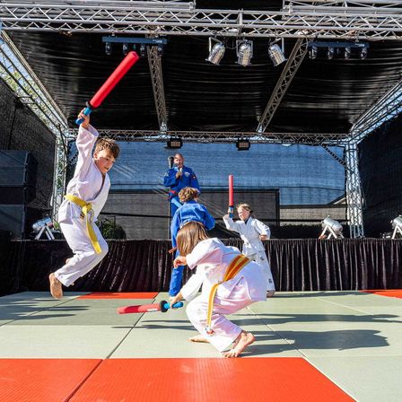 Bild enthält, Baton, Stick, Person, Boy, Male, Teen, Judo, Martial Arts, Basketball Game