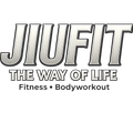 Jiufit: Der Weg des Lebens, eine Fitness- und Bodyworkout-Marke, auf schwarzem Hintergrund dargestellt.