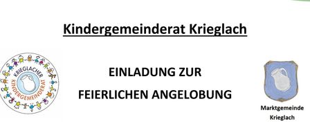 Eine Einladung des Kindergemeinderats Krieglach zu einem festlichen Beisammensein am Donnerstag, 26. März 2026, Beginn um 17.00 Uhr im VAZ Krieglach. Die Gemeinde Krieglach ist herzlich eingeladen. Regina Schrittwieser, Bürgermeisterin, und Johanna Reinbrecht, Landentwicklungsdirektorin, sind beteiligt.