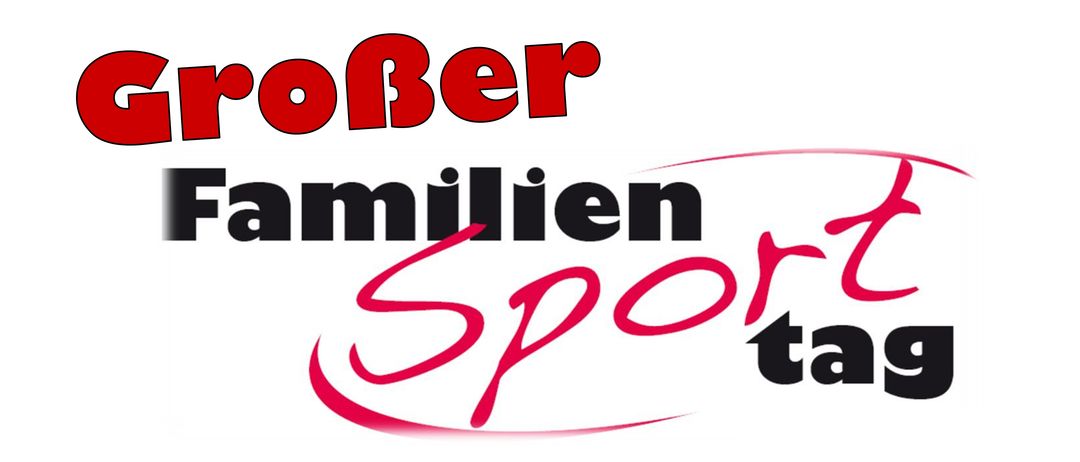 Plakat für einen Familiensporttag am 18. September 2026 von 13:00 bis 16:30 Uhr im Sportzentrum Krieglach. Die Veranstaltung ist offen für alle, jung oder alt. Ansprechpartner: Ewald Rami.