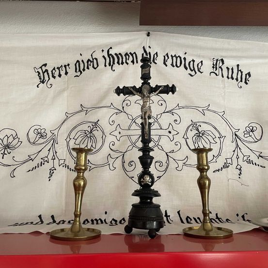 Candle, Altar, Building, Church, Prayer, Cross, Symbol, Candlestick