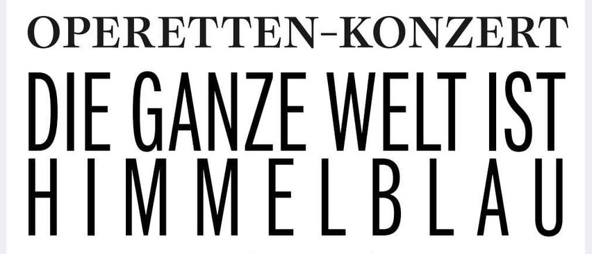 Plakat für eine Open-Air-Veranstaltung am 24. Mai 2025 mit Musik von Emmerich Kalman und Franz Lehár. Eintritt frei, ab 18 Jahre, Beginn 19:00. Adresse: Kirchenplatz 1, 2462 Kaisersteinbruch. Essen und Getränke inklusive.