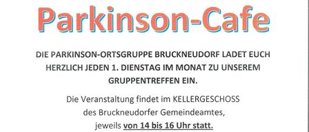 The Parkinson Local Group in Bruckneudorf warmly invites you to their monthly group meetings every first Monday of the month. The event takes place at the cellar hall of the Bruckneudorf community center, from 2 pm to 4 pm.