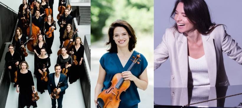 Bild enthält, Adult, Female, Person, Woman, Musical Instrument, Violin, Indoors, Music, Musician, Performer