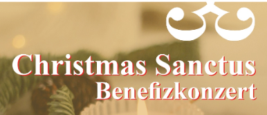 Plakat für Laudamus Christmas Sanctus Benefizkonzert am Sonntag, 7. Dezember 2025 um 18:00 Uhr. Veranstaltungsort: Stadthalle Furstenfeld, Wallstraße 26, 8280 Furstenfeld. Eintritt frei; Spenden erwünscht. Spenden zugute für das Sterntalerhof, ein Hospiz für Kinder und Familien in Loipersdorf-Kitzladen.