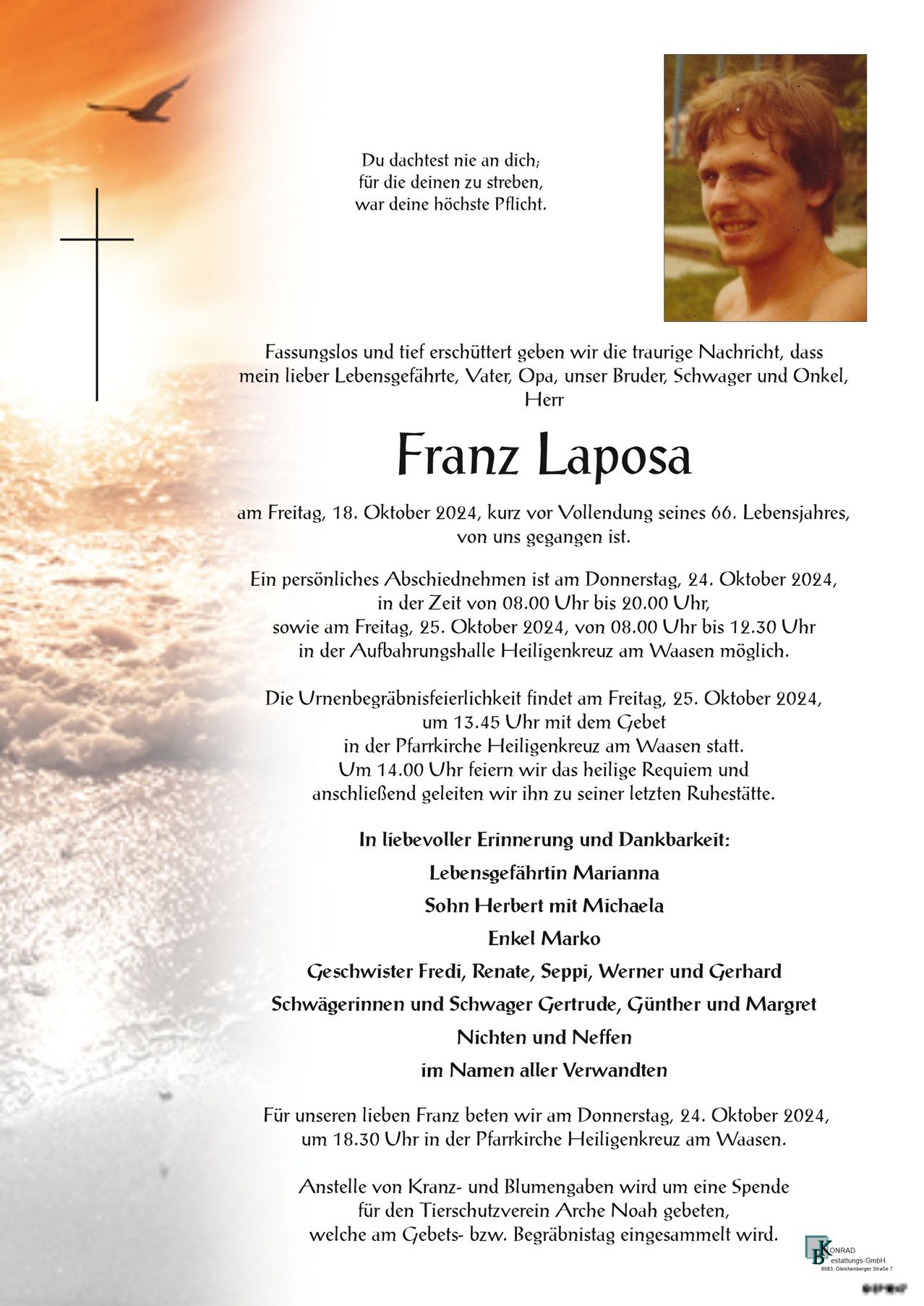 Bild enthält, Advertisement, Poster, Person, Text, Face, Head, Page, Menu, Animal, Bird