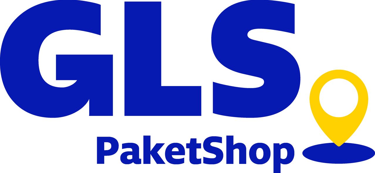 Das Bild zeigt ein Logo mit dem Text 'LS PaketShop' in Blau auf weißem Hintergrund. Die Buchstaben 'LS' sind in einer fetten, serifenlosen Schrift gestaltet, während 'PaketShop' in einer leichteren, kursiven Schrift steht.