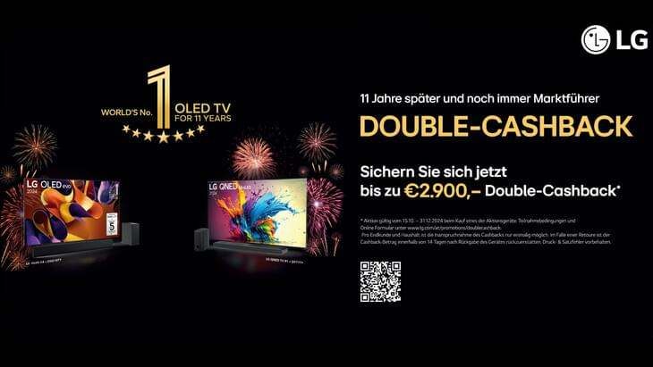 Bild enthält, Advertisement, Poster, Computer Hardware, Electronics, Hardware, Screen, Monitor, TV, QR Code