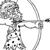 Bild enthält, Archer, Archery, Bow, Person, Sport, Weapon, Baby