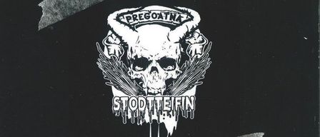 Plakat für das erste Heimkehr-Event mit sechs Gastbands, Pregoatna Stodtitein. Geplant für den 6. Dezember 2025 vor der Sporthalle in Hagenberg. Nikolaus kommt um 17:30, Krampuslauf beginnt um 18:30.