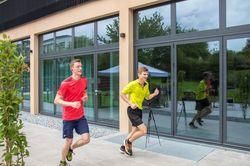 Person, Walking, Clothing, Shorts, Running