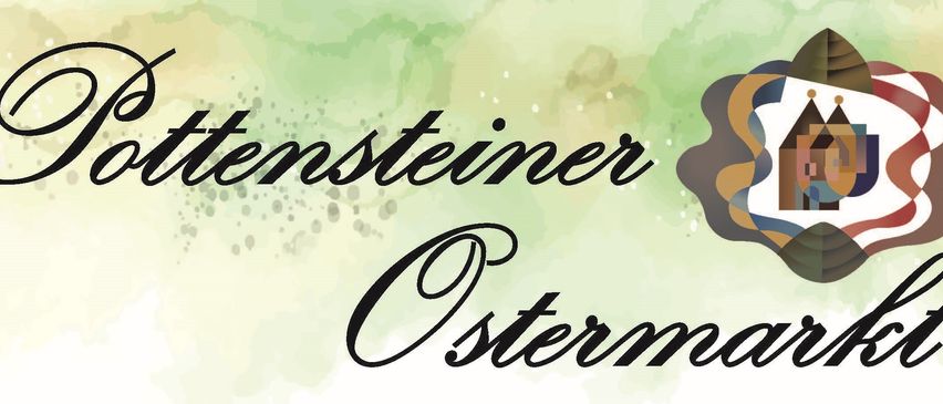 Ein grüner Aquarellhintergrund mit schwarzem Text, der 'nsteiner Ostern' lautet. Das Wort 'nsteiner' steht oben und 'Ostern' darunter, beide in kursiver Schrift.