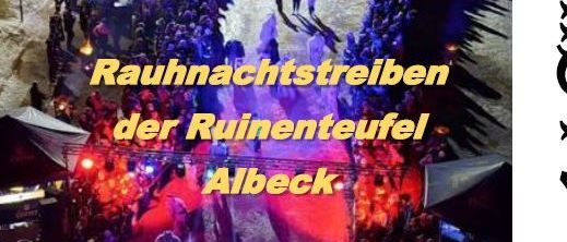 Ein Plakat bewirbt ein großes Feuerwerk am 27.12.2025 um 19 Uhr mit einer Menschenmenge, einer Bühne und einem Logo.