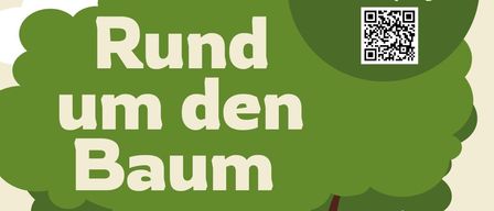 Plakat für Baumpflege-Veranstaltung. Eintritt frei! Keine Anmeldung erforderlich! Datum: 21.05.2026. Beginn: 18:00 Uhr. Ort: Matzendorf-Hölles. Baumexperten informieren über Baumrechte, Schnittzeitpunkt und Umgang mit Neophyten und Naturschutz.