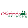 Das Logo für Kirchenchor Hafnerberg, mit zwei Glockentürmen und einer Kirche im Hintergrund.