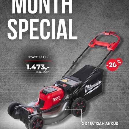 Bild enthält, Grass, Lawn, Plant, Advertisement, Device, Lawn Mower, Tool, Poster, Machine, Wheel