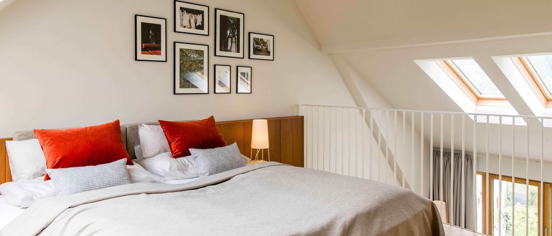 House, Housing, Indoors, Loft, Room, Interior Design, Attic, Home Decor, Cushion, Bed